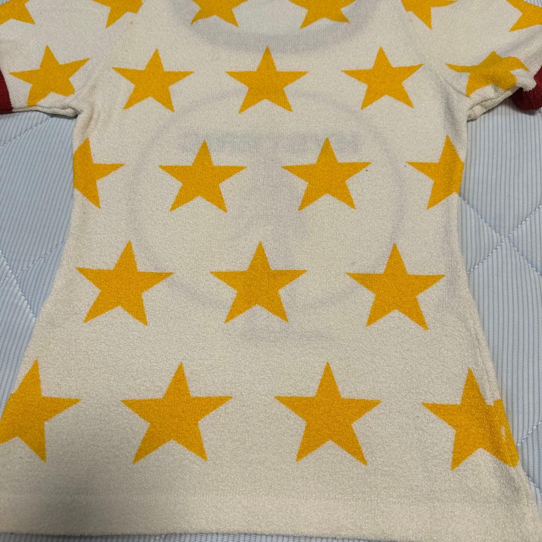 初期　HYSTERIC GLAMOUR 星柄　タオル生地　Tシャツ