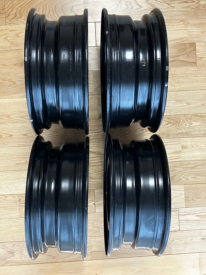 フィアット500純正14インチ スチールホイール 4本セット