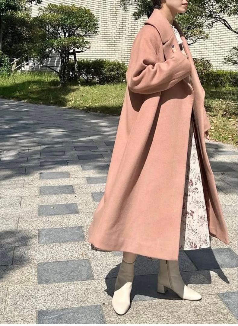 【最終価格】ストロベリーフィールズイチエ　ライトショートビーバーⅢ ロングコート