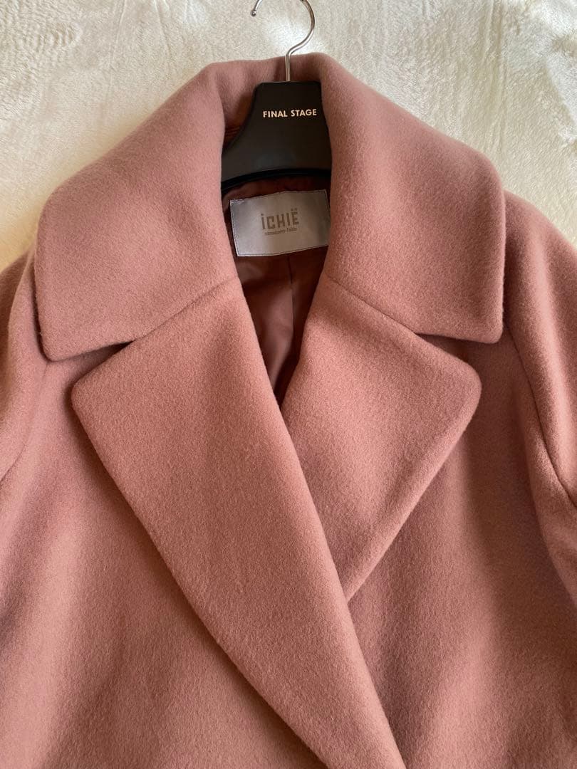 【最終価格】ストロベリーフィールズイチエ　ライトショートビーバーⅢ ロングコート