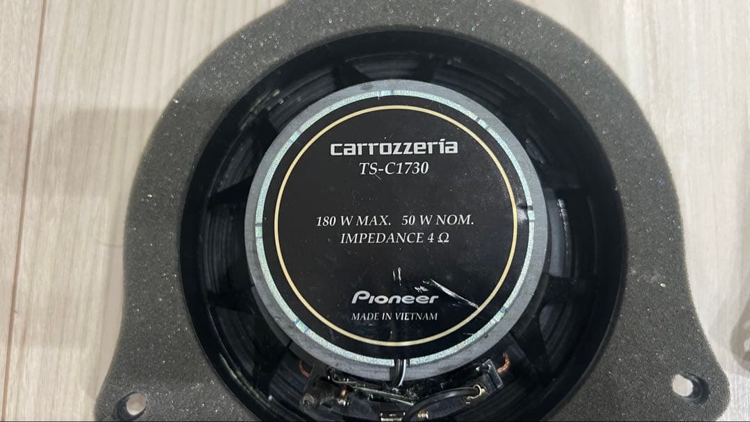 白*い様 Pioneer carrozzeria TS-C1730 スピーカー