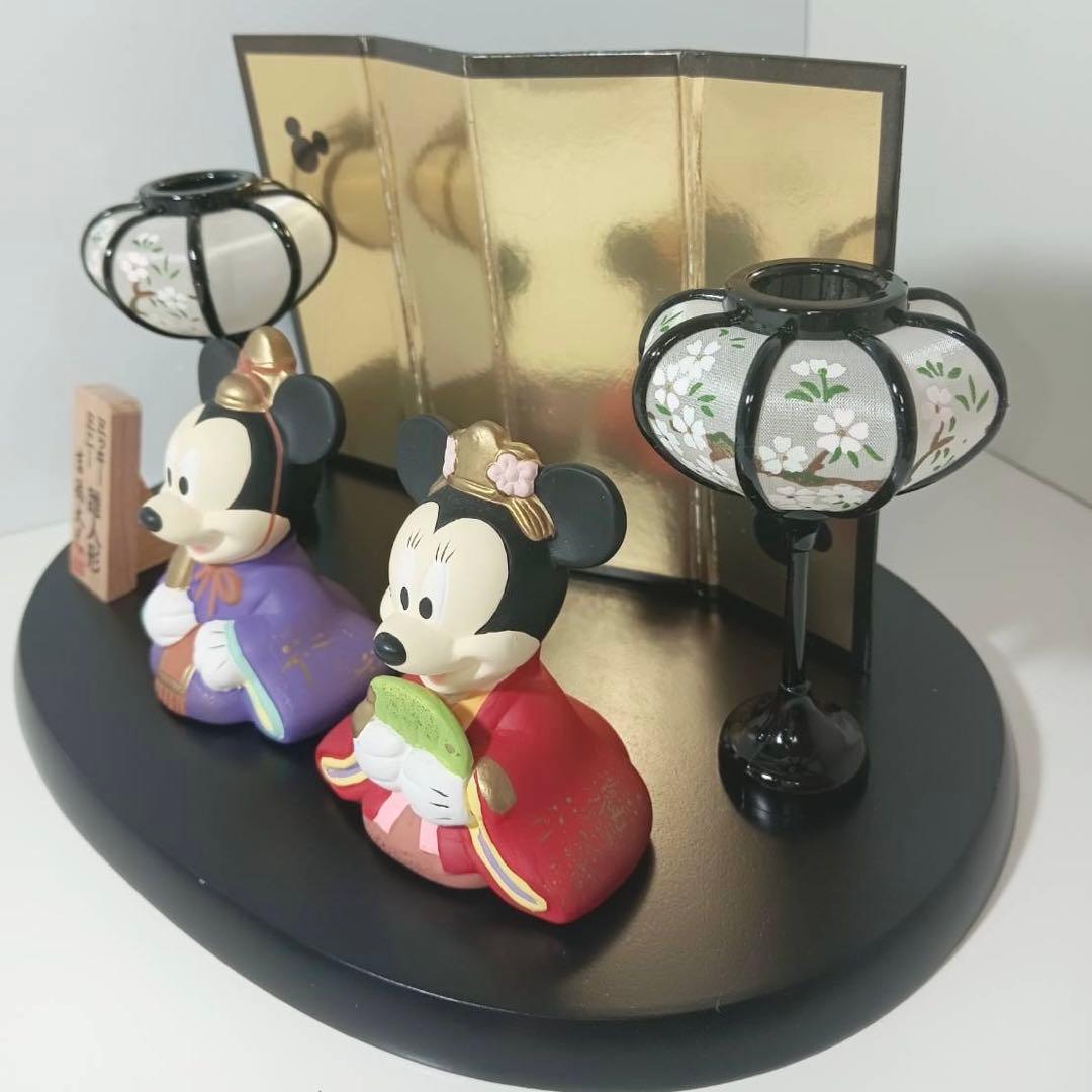 【⭐️本日限定価格❗️】【雛人形・鯉のぼり】ディズニー　ガラスケース付き　吉徳大光