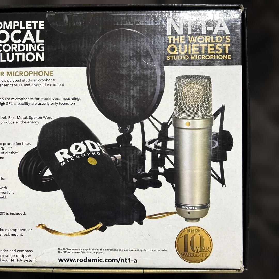 未使用‼️RØDE NT1-A コンデンサーマイク&ショックマウントセット‼️