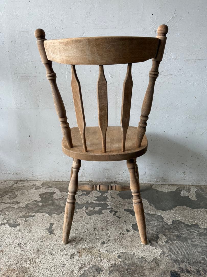 ビンテージ ダイニングチェア　カフェチェア 剥離 no7