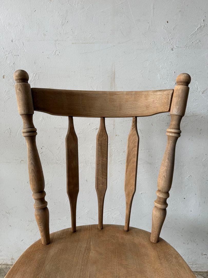 ビンテージ ダイニングチェア　カフェチェア 剥離 no7