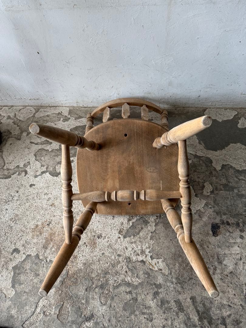 ビンテージ ダイニングチェア　カフェチェア 剥離 no7