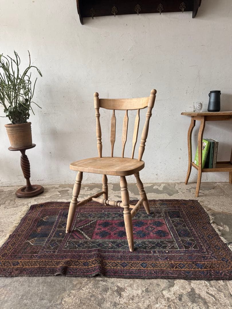 ビンテージ ダイニングチェア　カフェチェア 剥離 no7