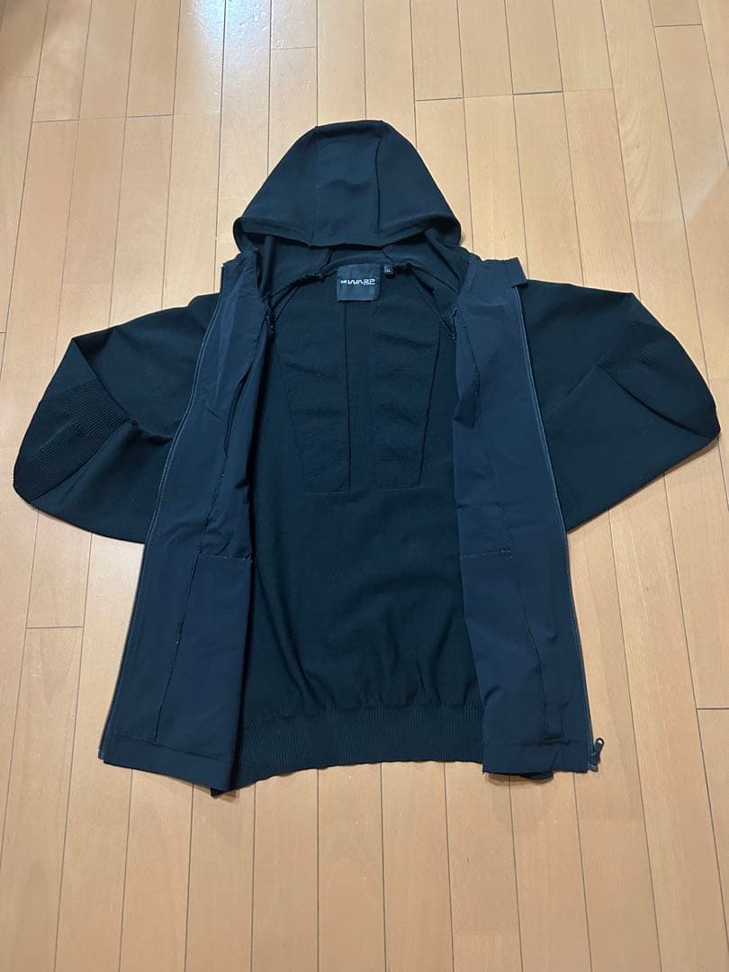 【美品】THE WARP by ENNERRE セットアップ　XL ブラック