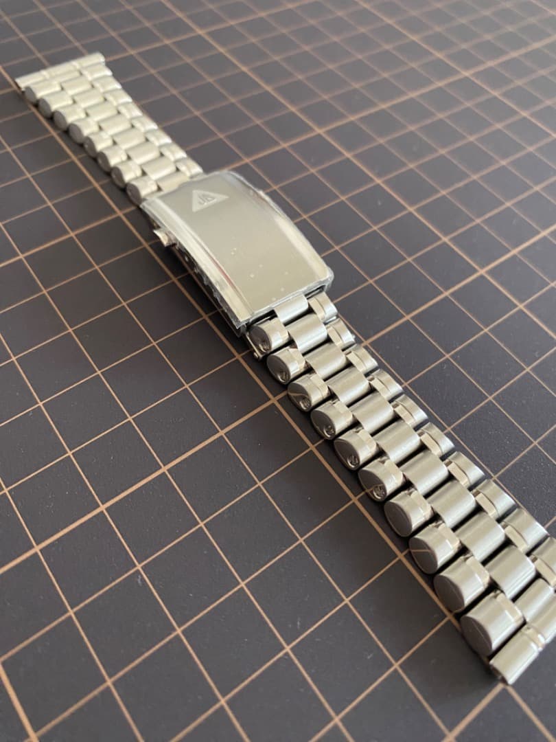 【美品】ForstnerフォースナーBULLET 21mmステンレス ベルト