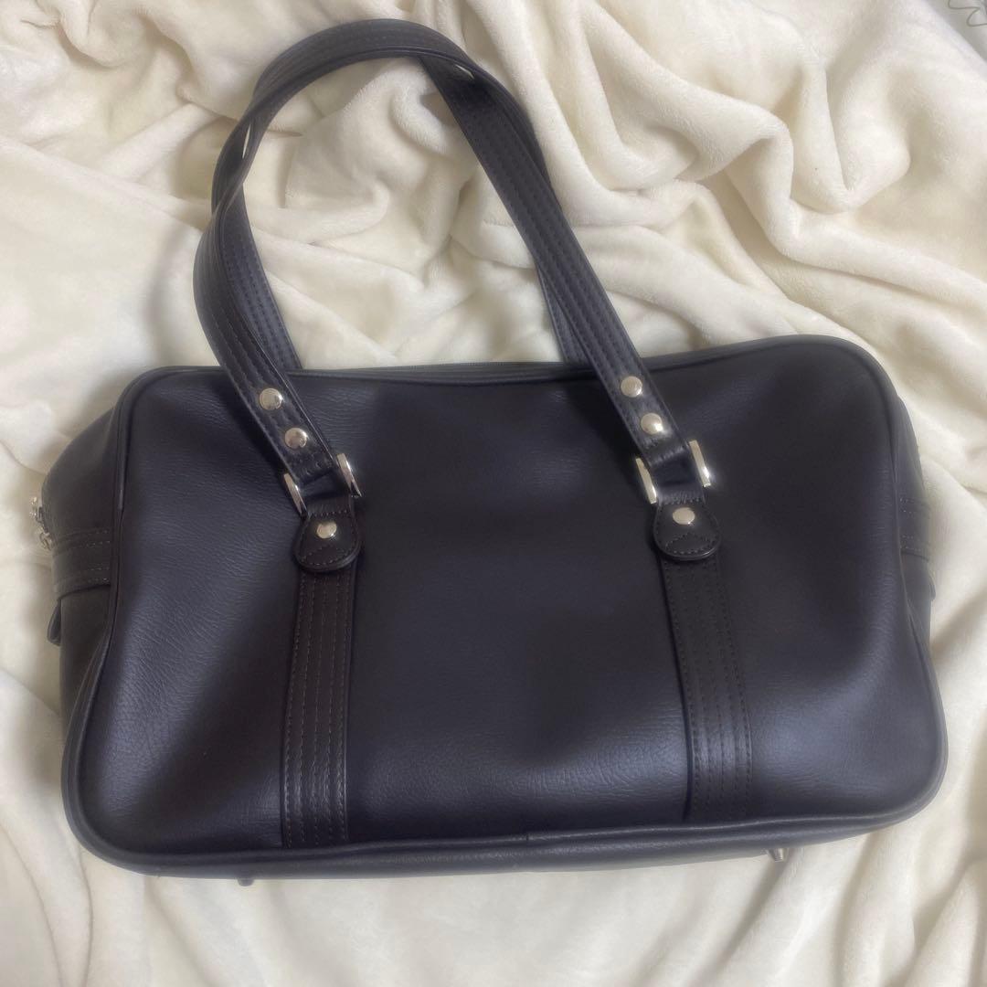 EASTBOY イーストボーイ スクールバッグ レザー ダークブラウン