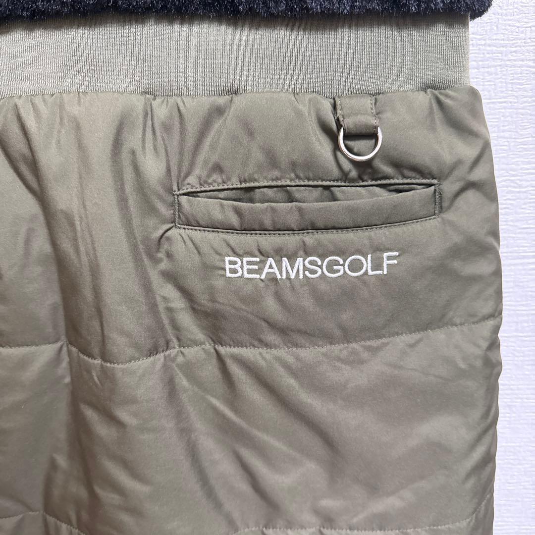 タグあり　ビームスゴルフ　中綿ブルゾンワンピース　ベスト　M