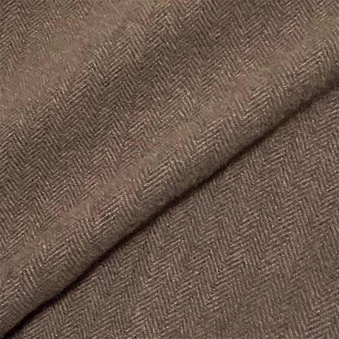 新品 定価3.4万 ナナミカ ウールヘリンボーン ワイドワークパンツ