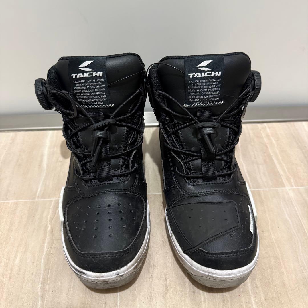 TAICHI 防水ハイカットバイク用靴 BOAシステム 23.5㌢