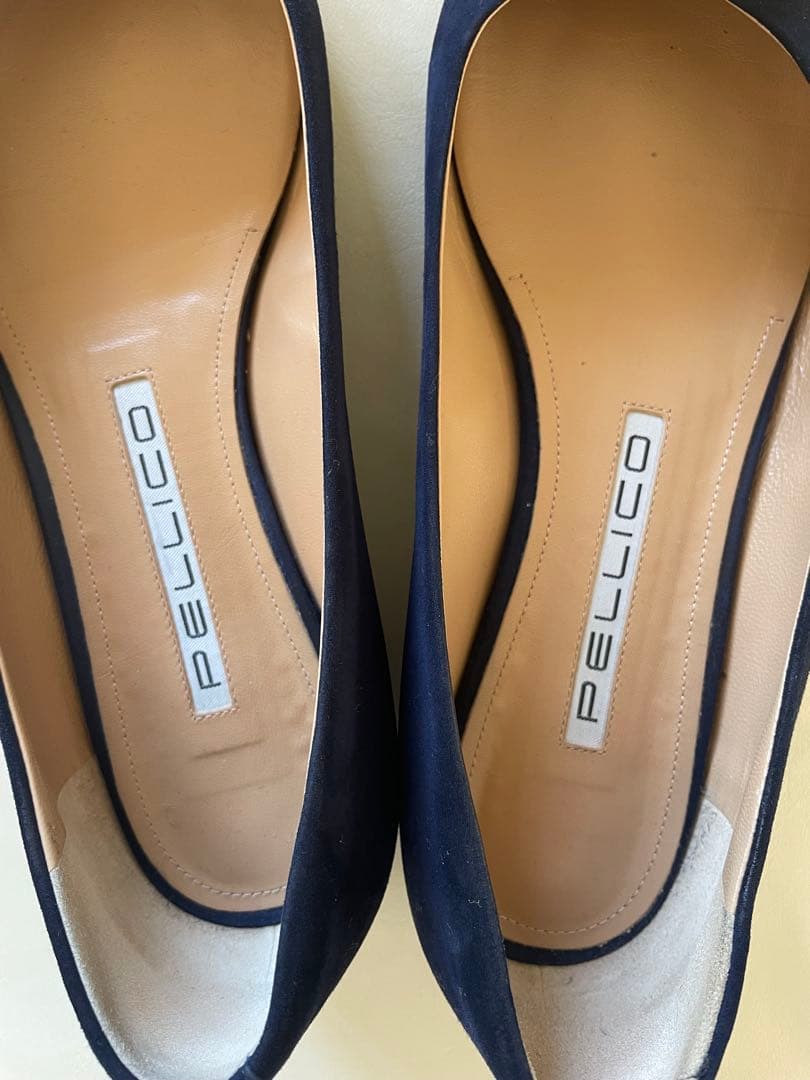 PELLICO FIBBIA ネイビー フラットシューズ