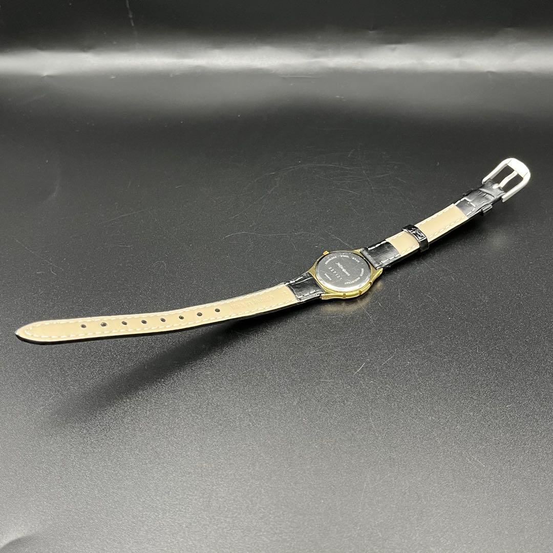 稼動　腕時計　イヴサンローラン　YSL 新品電池　レディース　ラウンド　I50