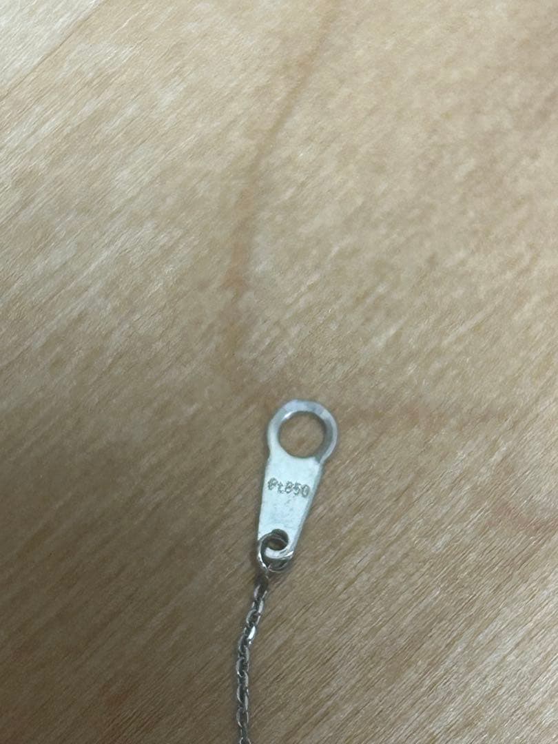 ヴァンドーム青山 ダイヤ ネックレス Pt950 850