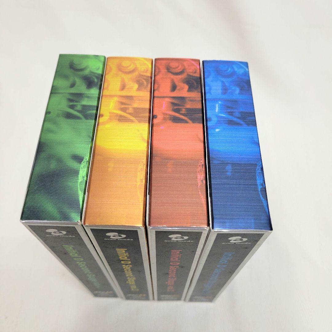 頭文字D イニシャルD VHS ビデオ Second Stage 4巻セット