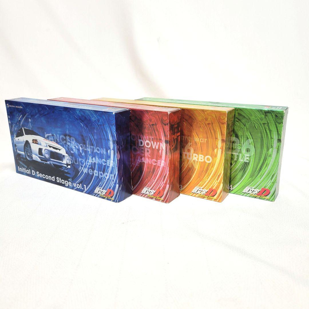 頭文字D イニシャルD VHS ビデオ Second Stage 4巻セット