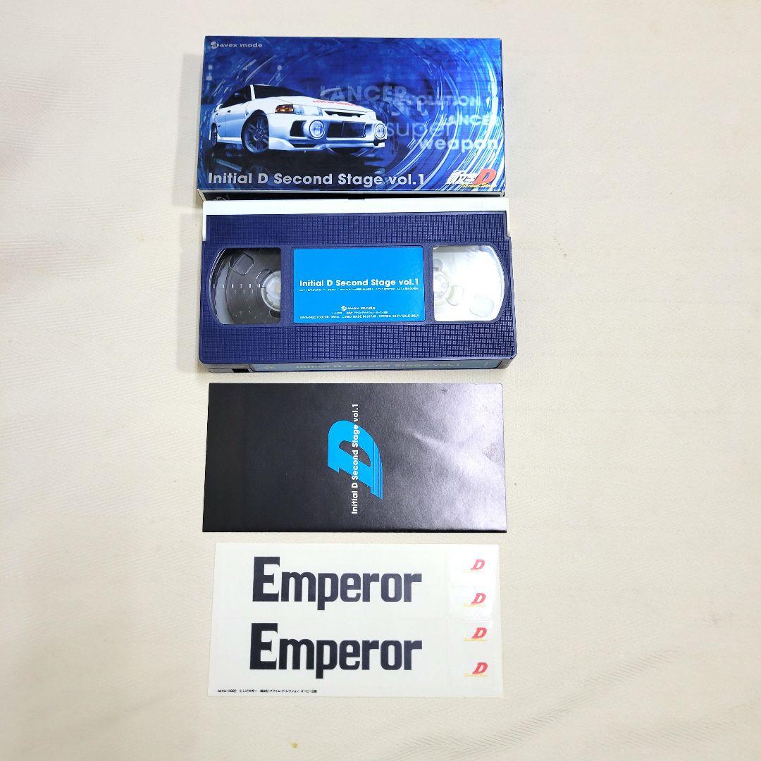 頭文字D イニシャルD VHS ビデオ Second Stage 4巻セット