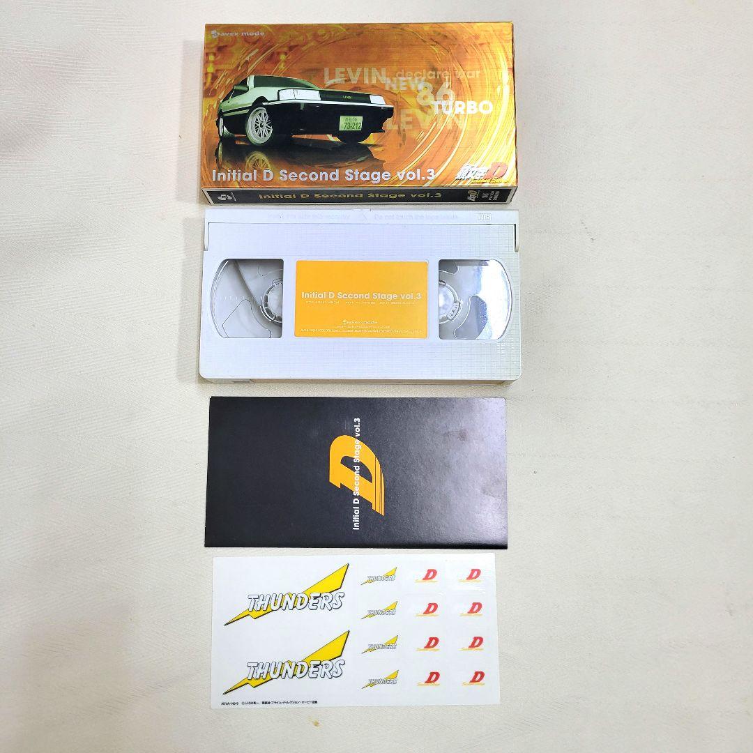 頭文字D イニシャルD VHS ビデオ Second Stage 4巻セット