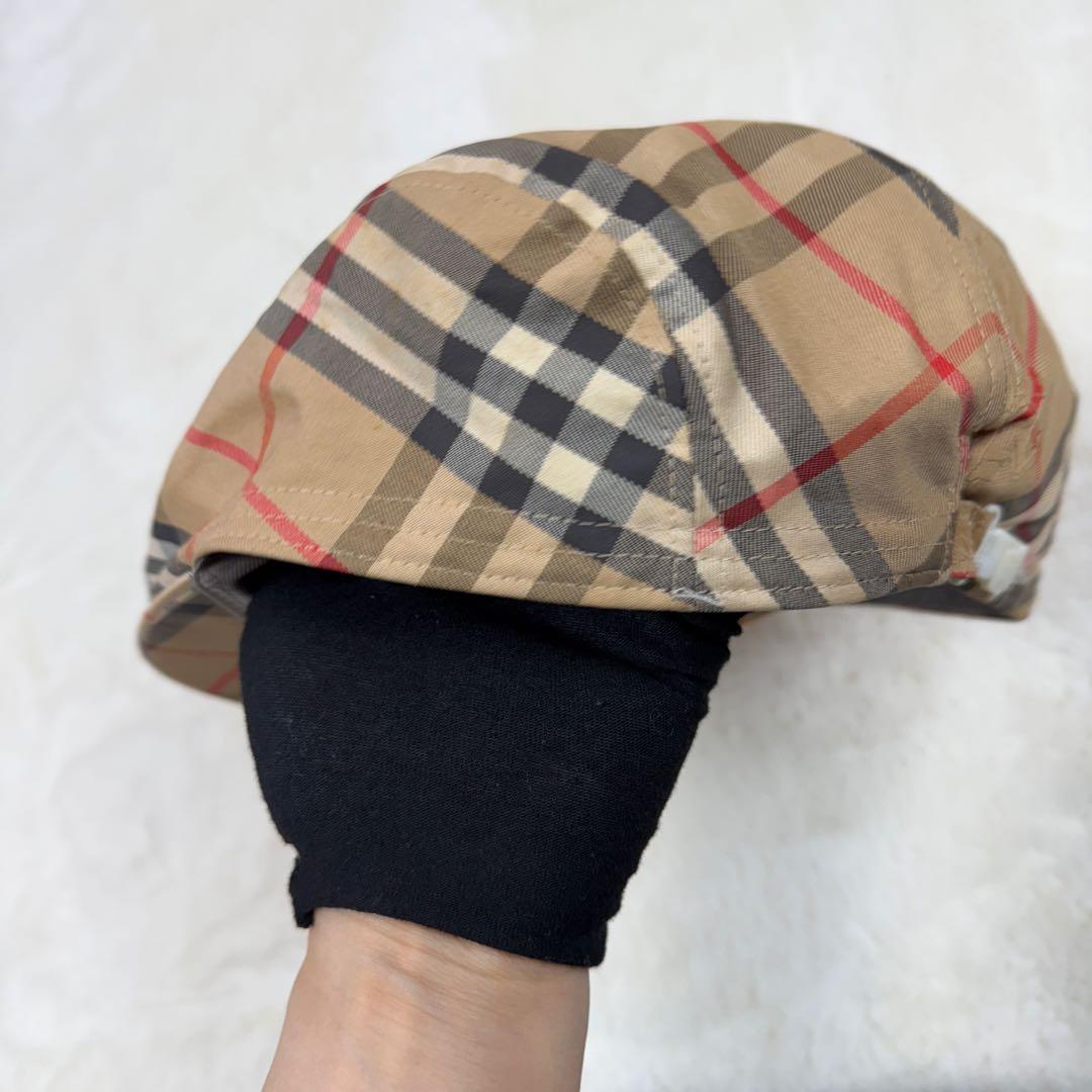 【使用感あり】BURBERRYS バーバリーズ　ノバチェック　ハンチング帽