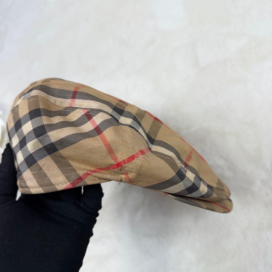 【使用感あり】BURBERRYS バーバリーズ　ノバチェック　ハンチング帽