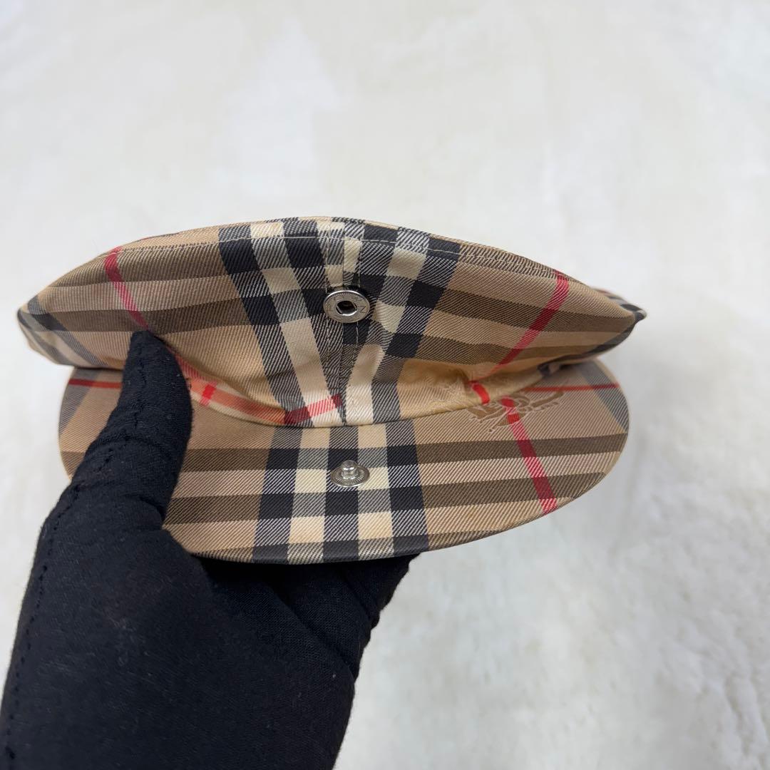 【使用感あり】BURBERRYS バーバリーズ　ノバチェック　ハンチング帽