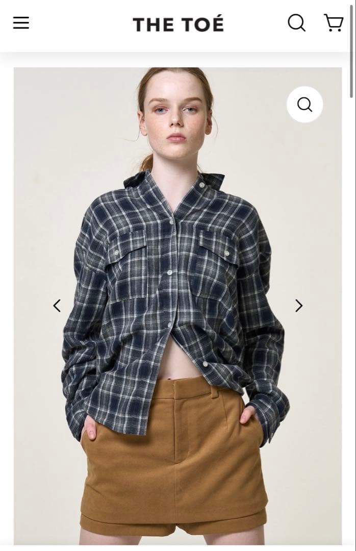 ⭐︎最終お値下げThe toe Piraeus Short Pants camel