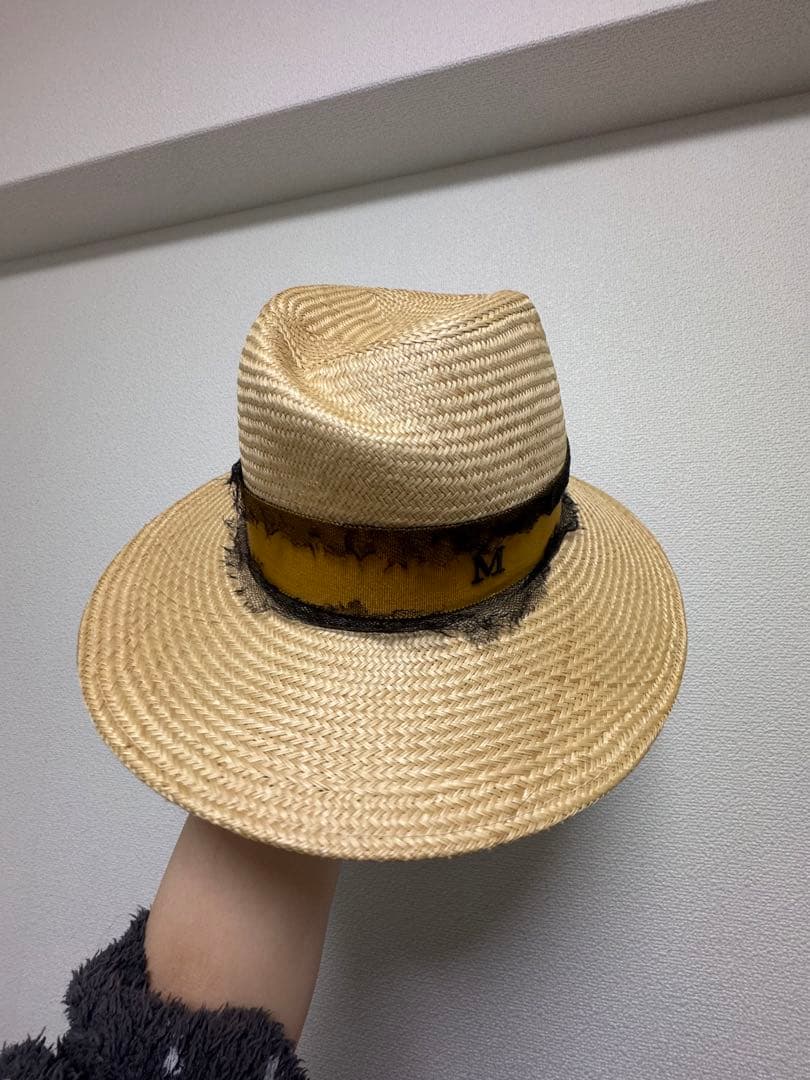 メゾンミッシェル ハット Sサイズ 美品　シャネル　カシラ