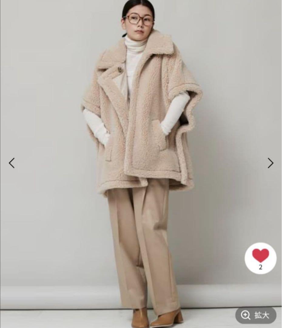 風の通り道 カレンソロジー　ボアショートベスト　[PELLESSIMO]