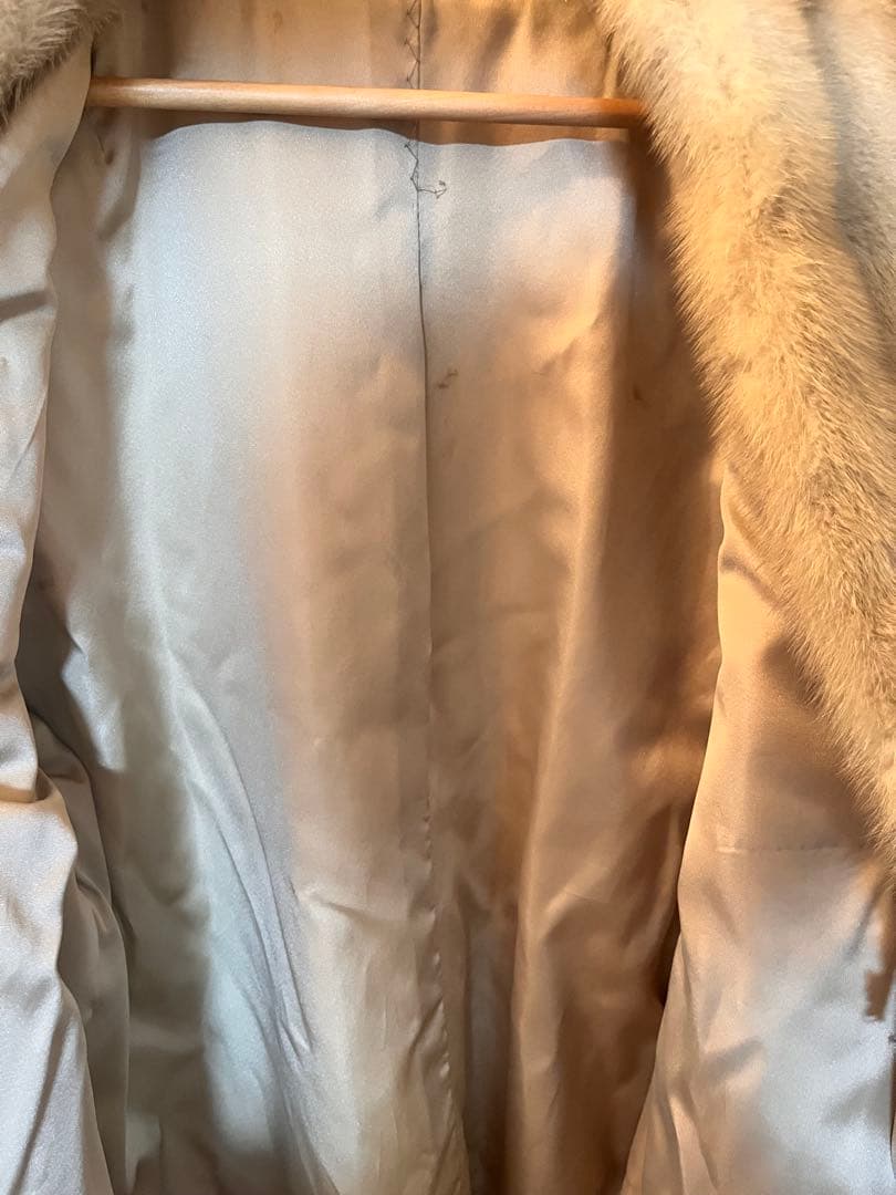 SAGA MINK ランチドミンク ベージュコート