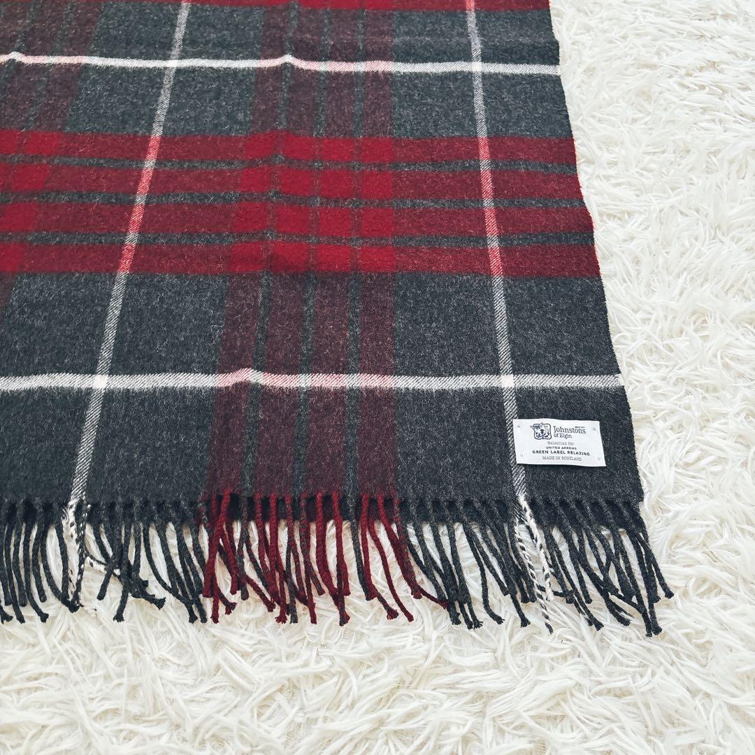 Johnstons of Elgin グリーンレーベルリラクシング大判ストール