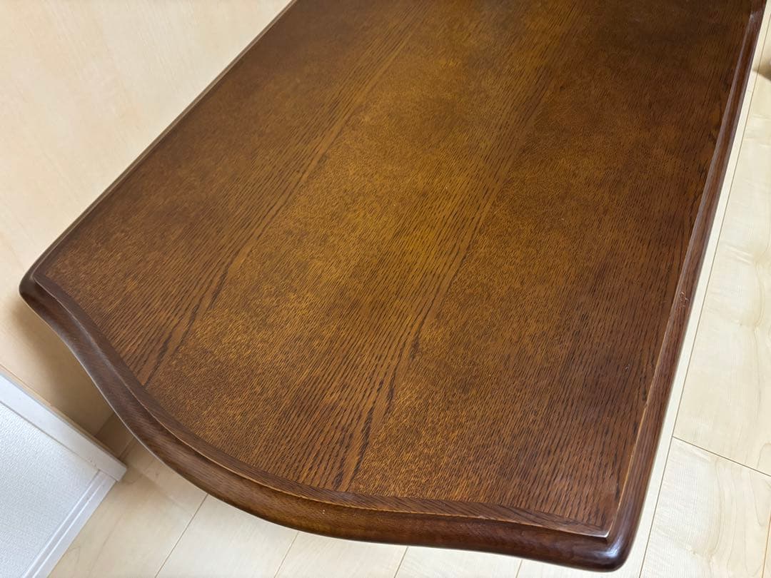 飛騨産業　キツツキ 木製 テーブル ブラウン