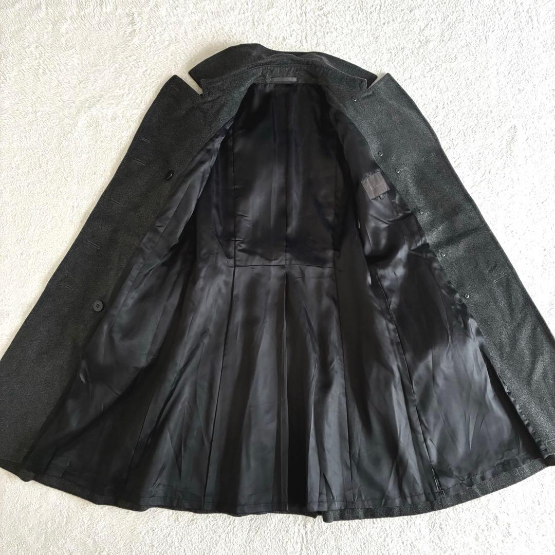 極美品 K.T キヨコタカセ カシミヤ100トレンチコート ベルテッドコート