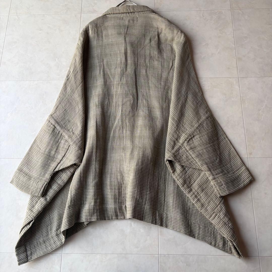 アートミックス ART MIX 変形 ビッグ チュニック M-L グレージュ