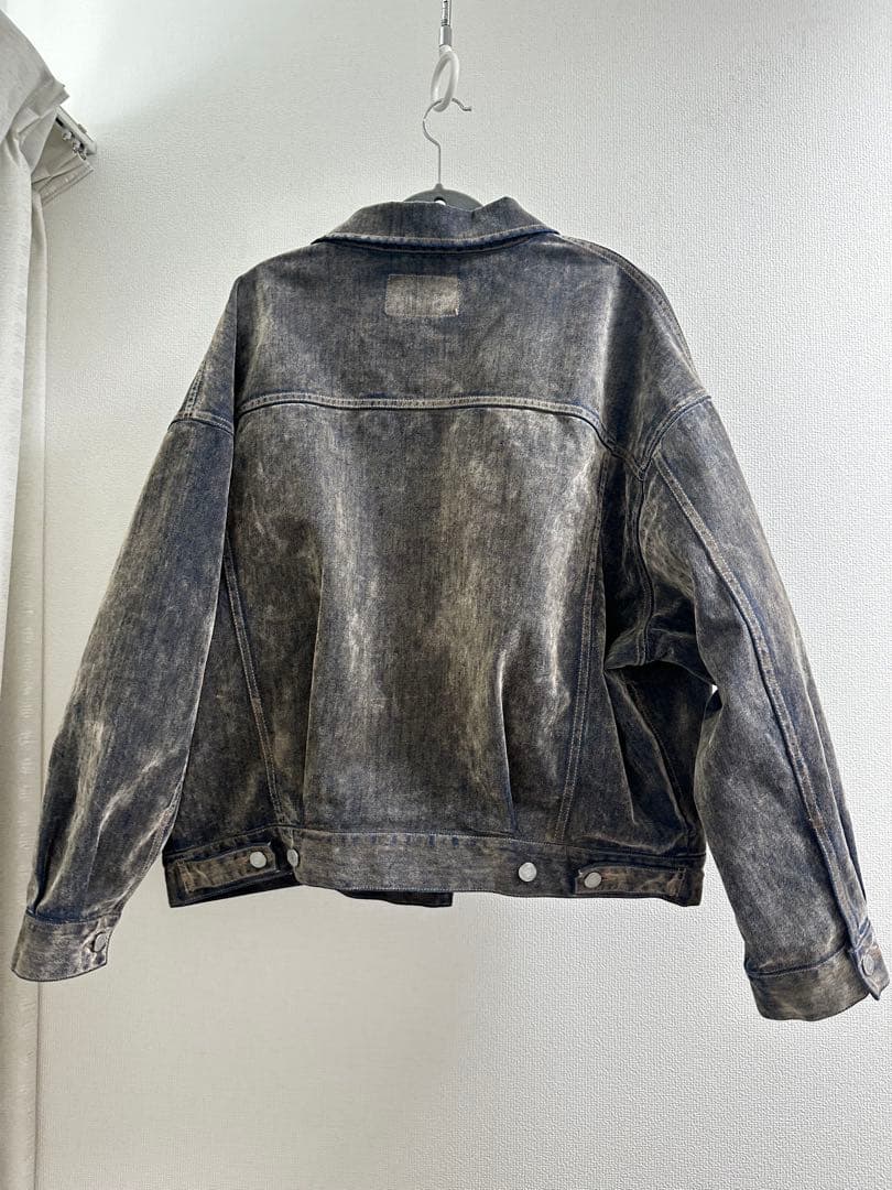 Ungrid フロッキー起毛デニムジャケット