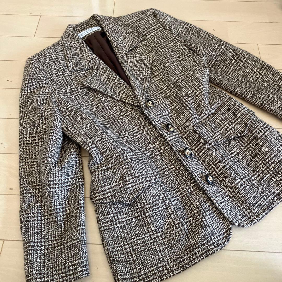 GIVENCHY チェック柄 ジャケット
