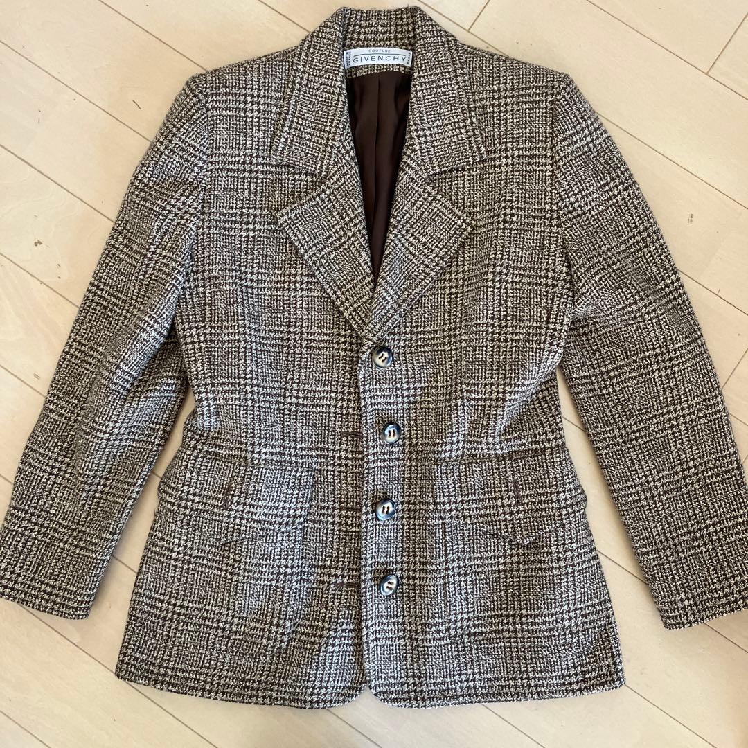 GIVENCHY チェック柄 ジャケット