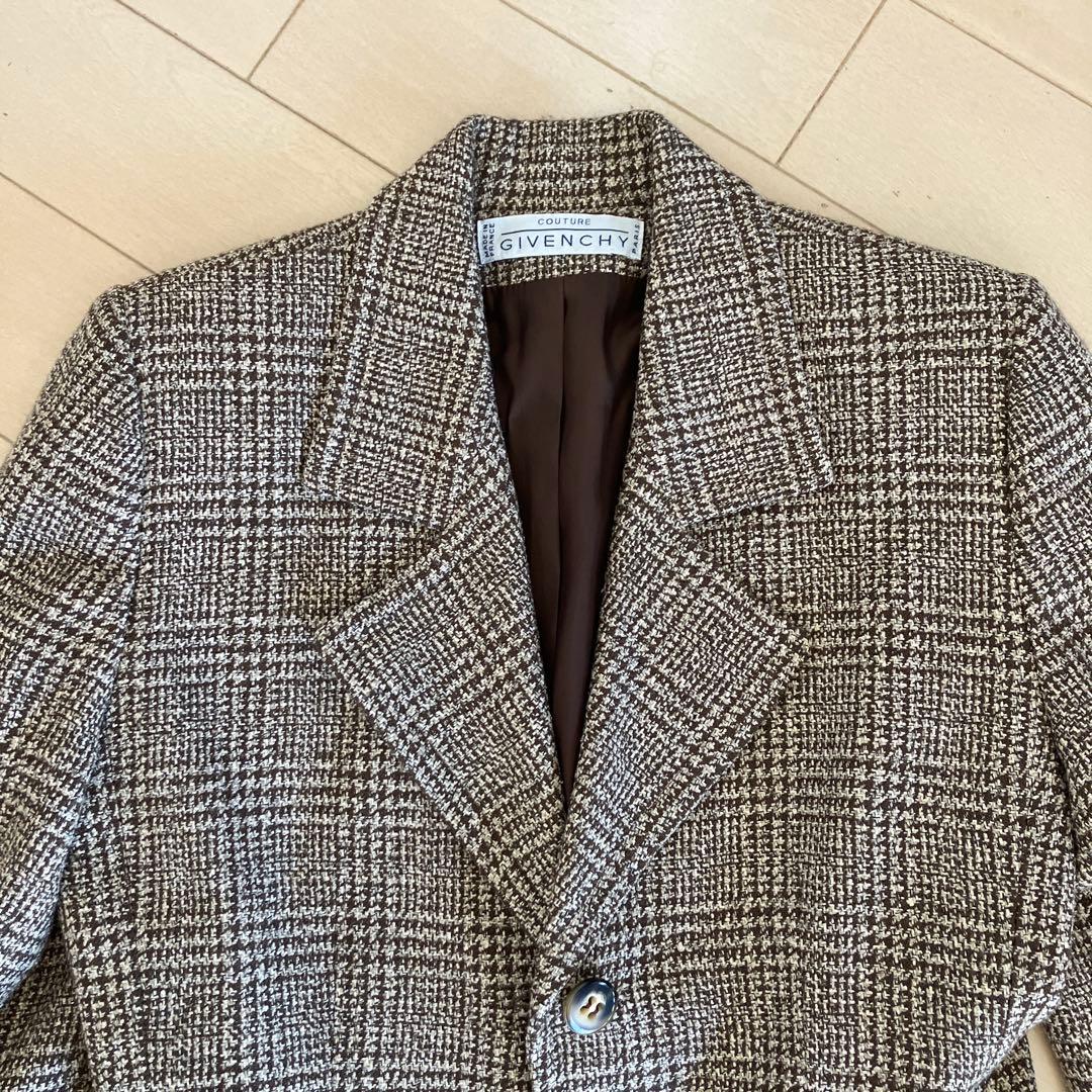 GIVENCHY チェック柄 ジャケット