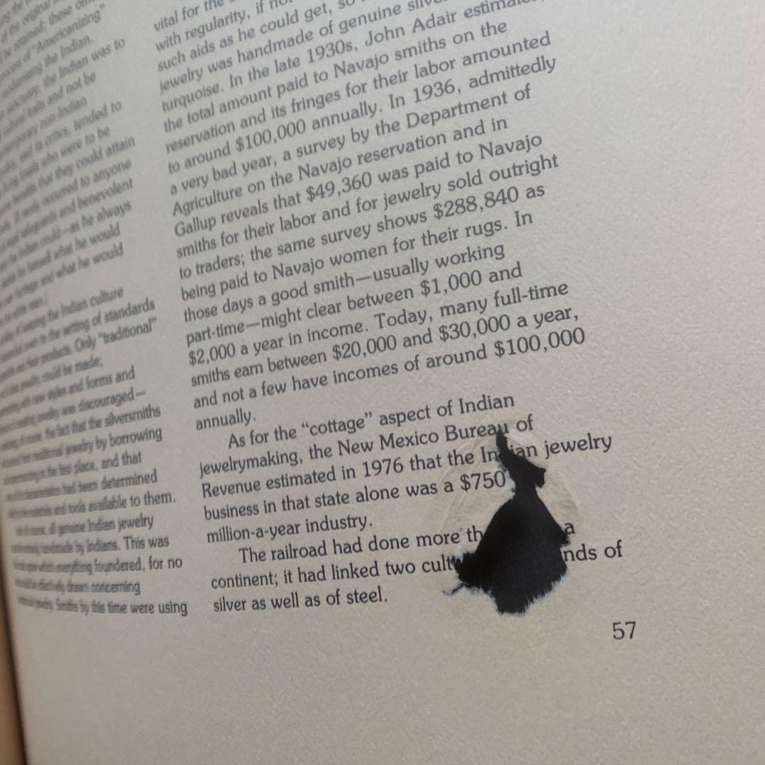 インディアンジュエリー洋書　1977年物