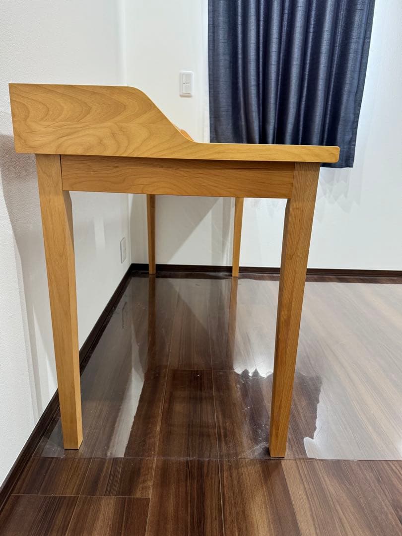 ディノス　北欧風・天然木調ステージ付きワークデスク　幅150cmタイプ