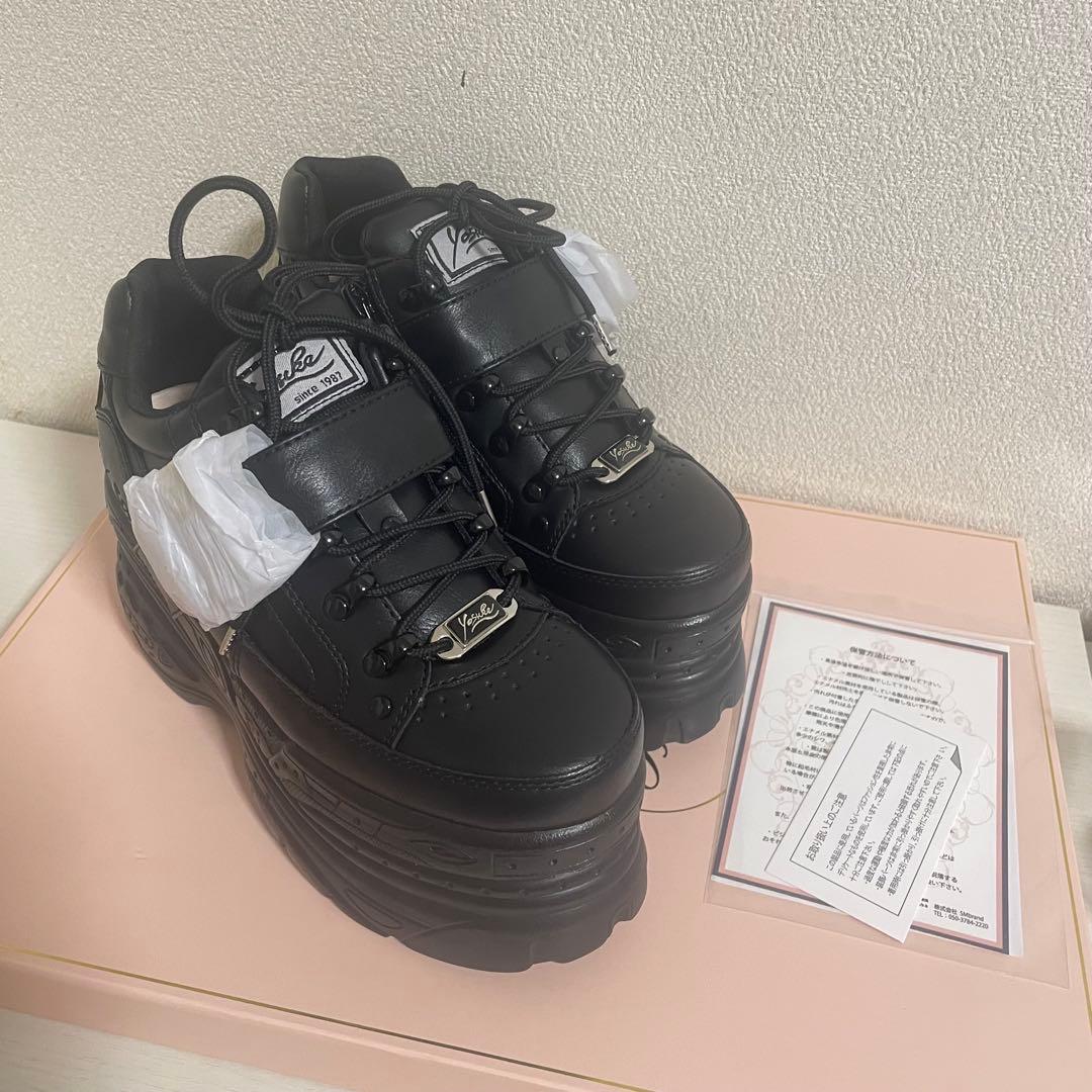 YOSUKEビジューバックル厚底スニーカー お値下げしました！