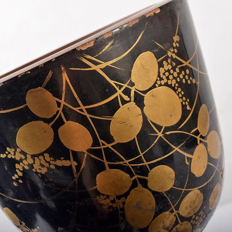 和楽器　和太鼓　鼓胴　秋草蒔絵胴　V　R8406