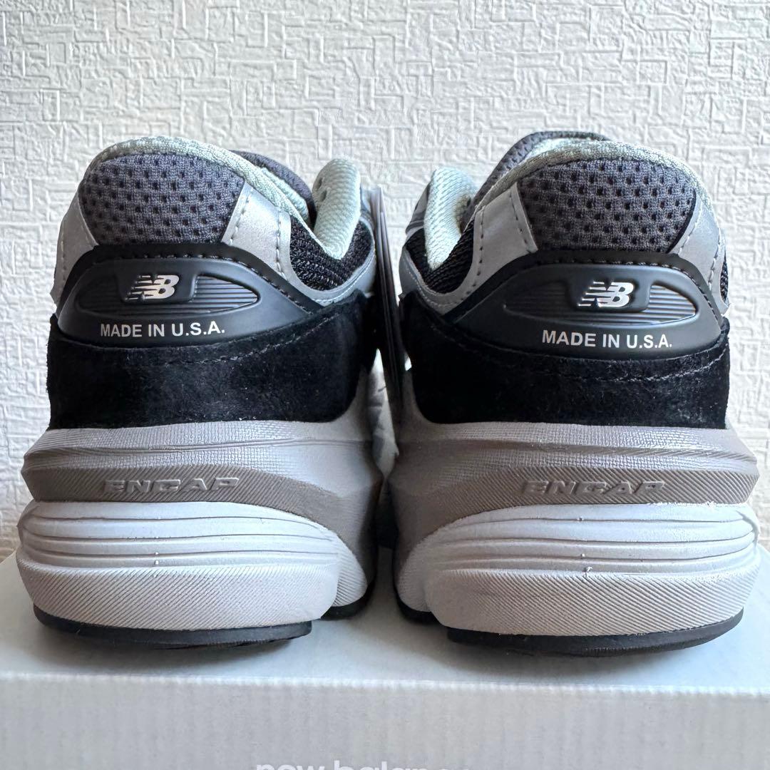 ニューバランス 990 v6 24.5cm ブラック New Balance