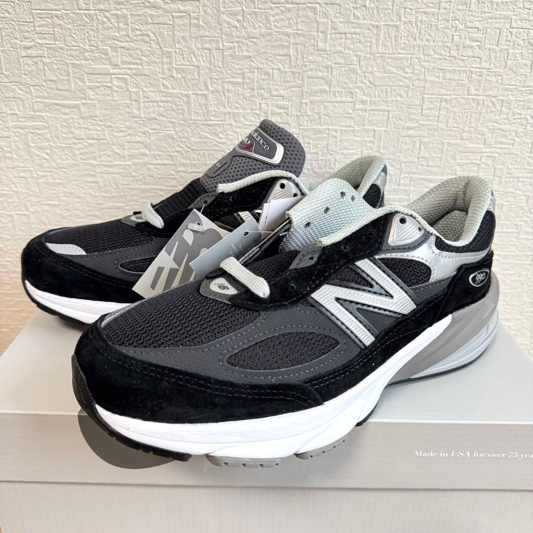 ニューバランス 990 v6 24.5cm ブラック New Balance
