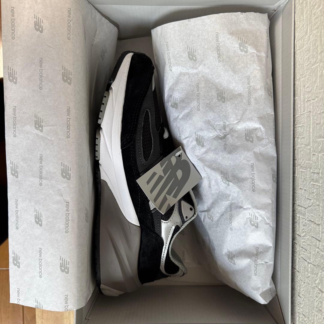 ニューバランス 990 v6 24.5cm ブラック New Balance