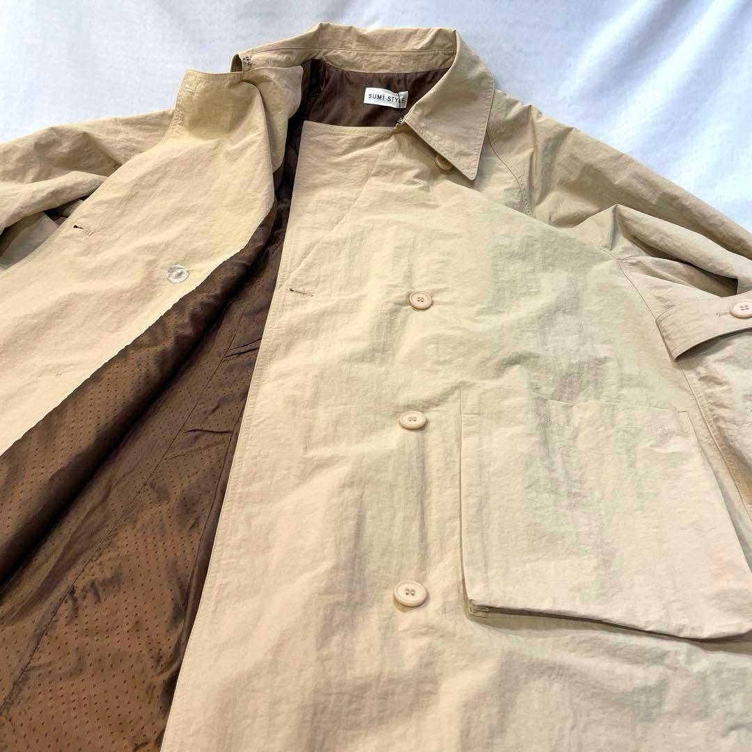 【SUM1 STYLE】スミスタイル オーバーサイズバックタックコート