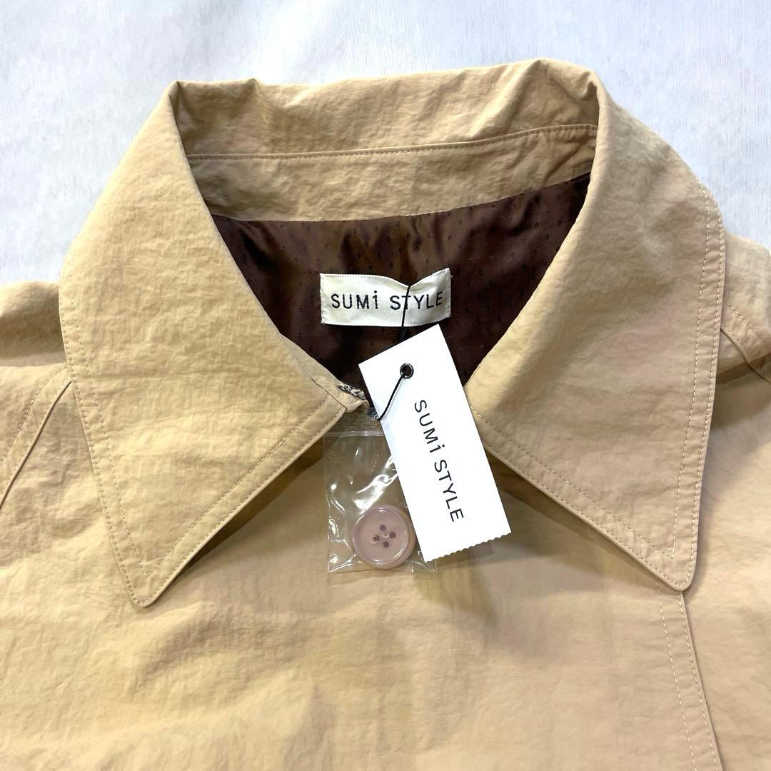 【SUM1 STYLE】スミスタイル オーバーサイズバックタックコート
