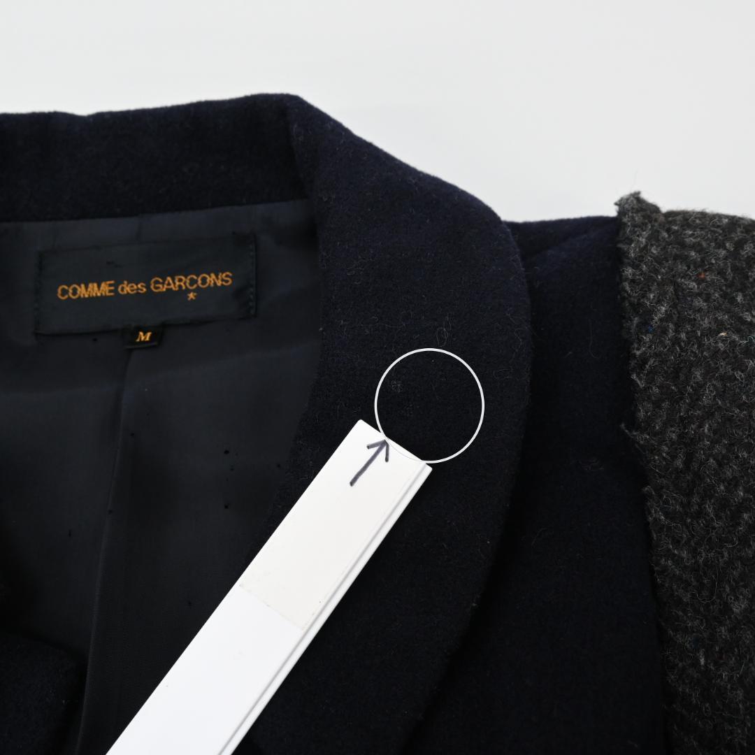 コムデギャルソン AD1993 コート ドッキング ネイビー 48534\"