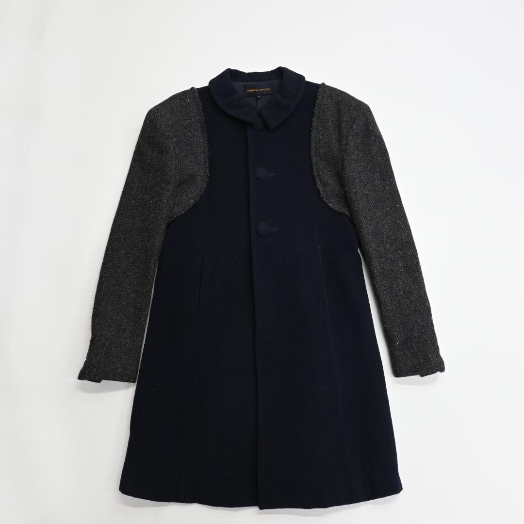 コムデギャルソン AD1993 コート ドッキング ネイビー 48534\